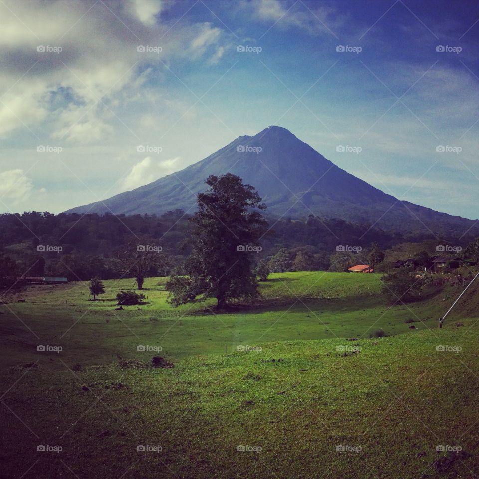 Arsenal Volcano in Costa Rica