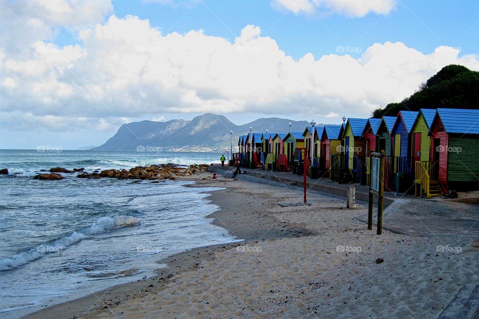 Kommetje south africa colorful houses