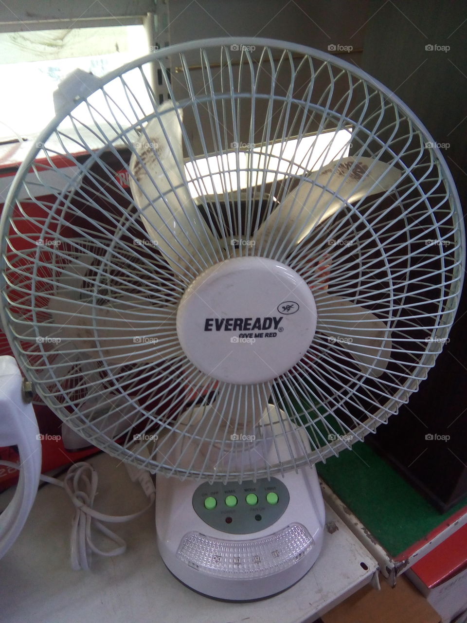 a beautiful smart electric fan