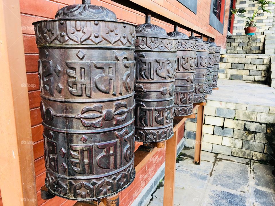 Tibetan prayer bells 