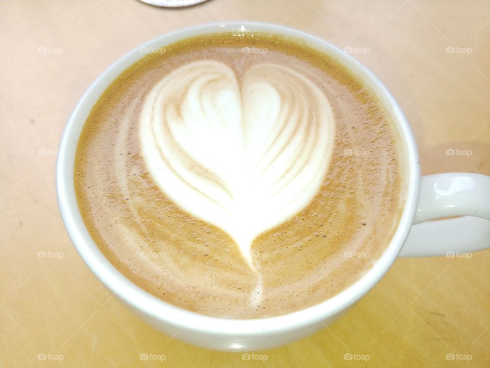 There's love in my coffee!