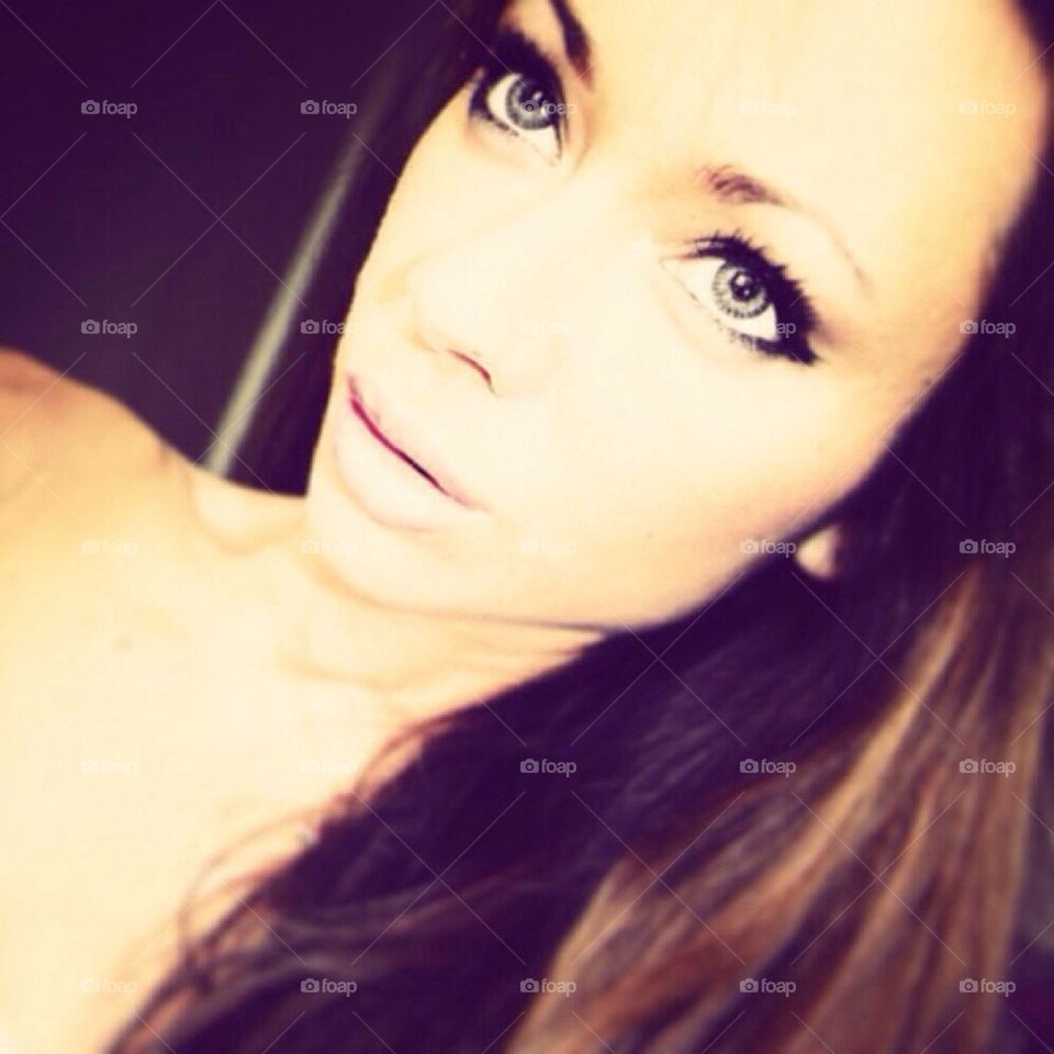 girl model eyes lips by severina1