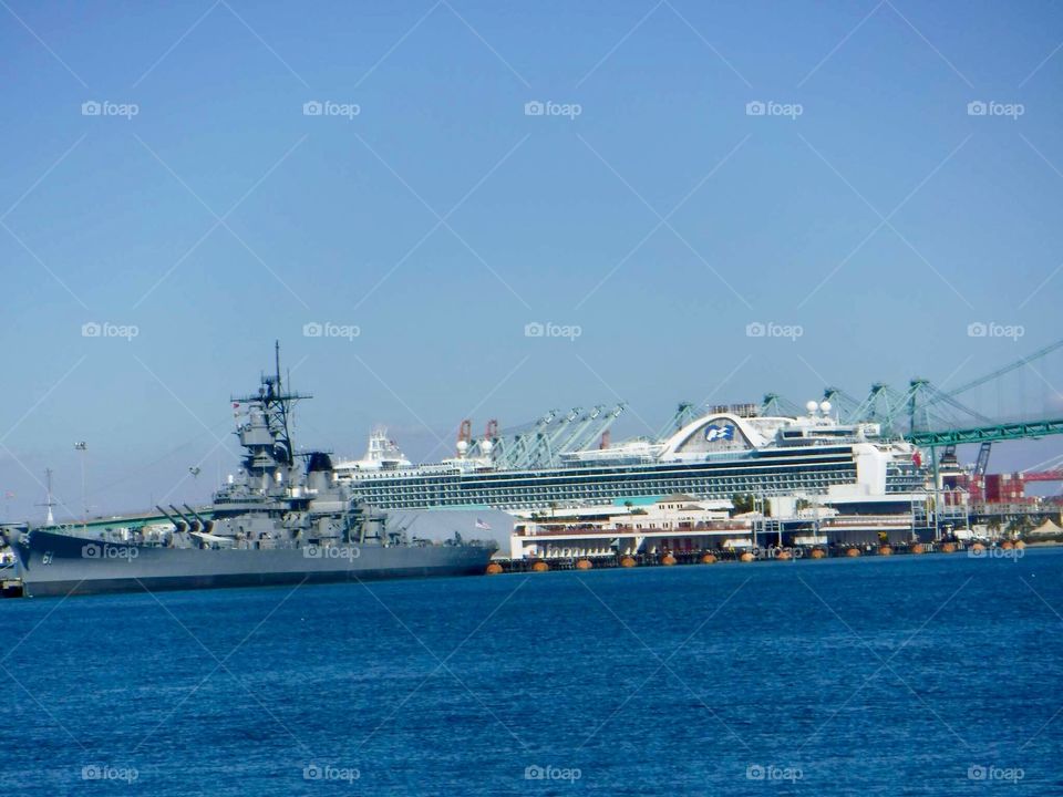 Long Beach Harbor California 