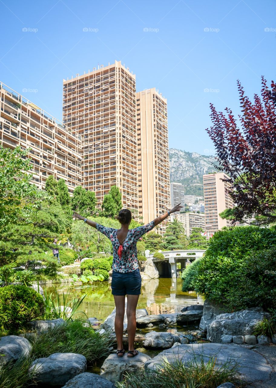 Garden in Monaco