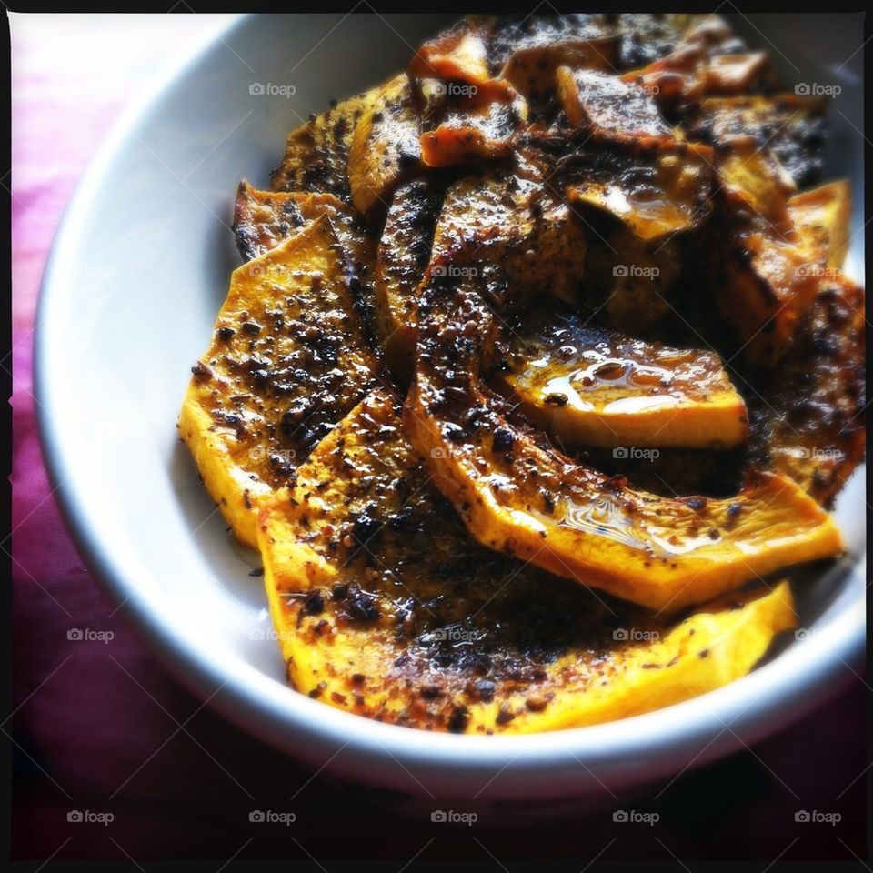 Roasted pumpkin 