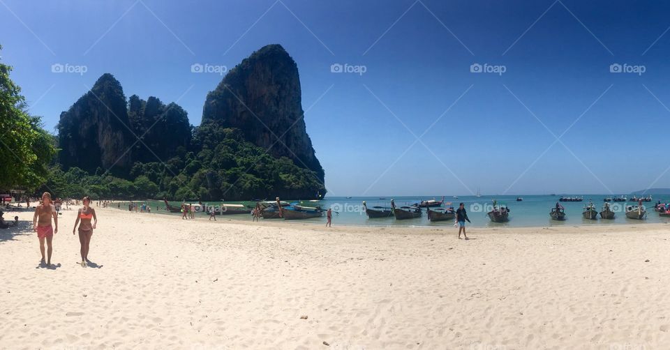 Railay beach Thailand 