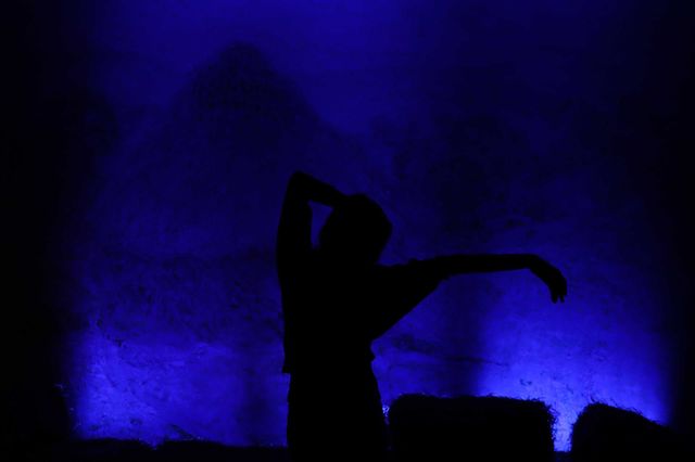 blue