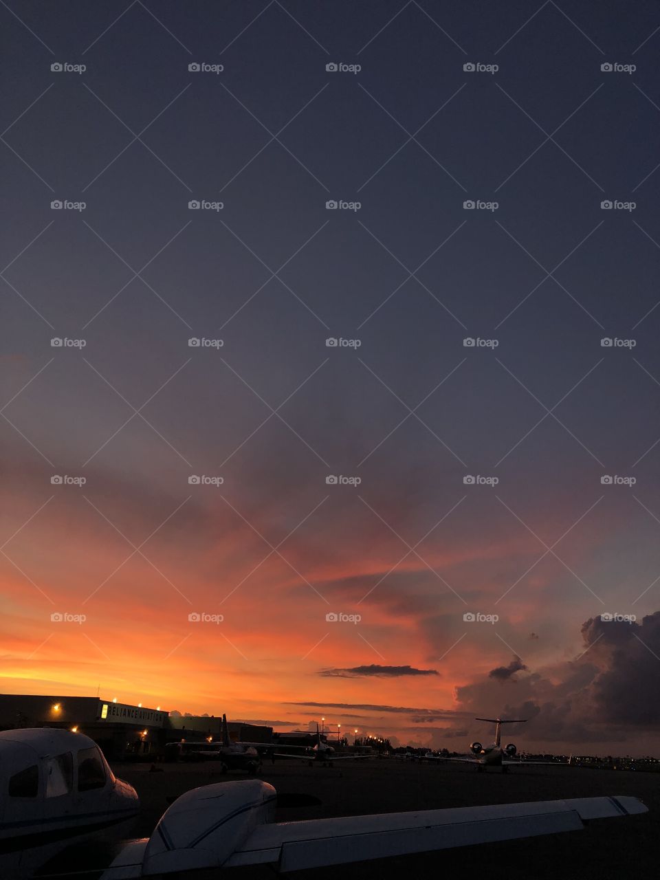 Sunrise at Tamiami airport 🌅