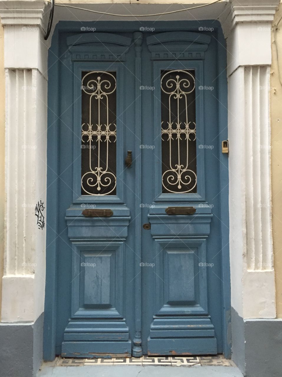 Door in naflion Greece 
