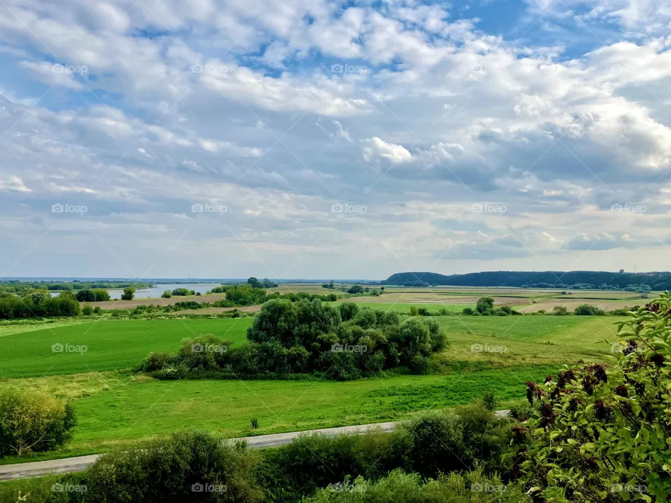 Typical polish landscape