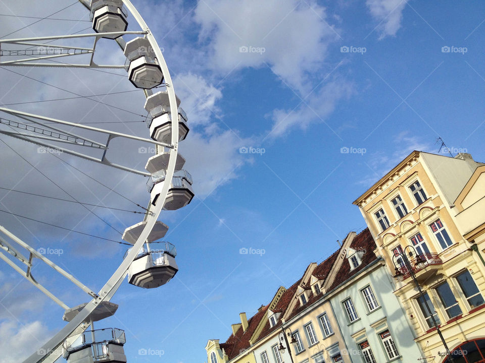 Old town ferris wheel