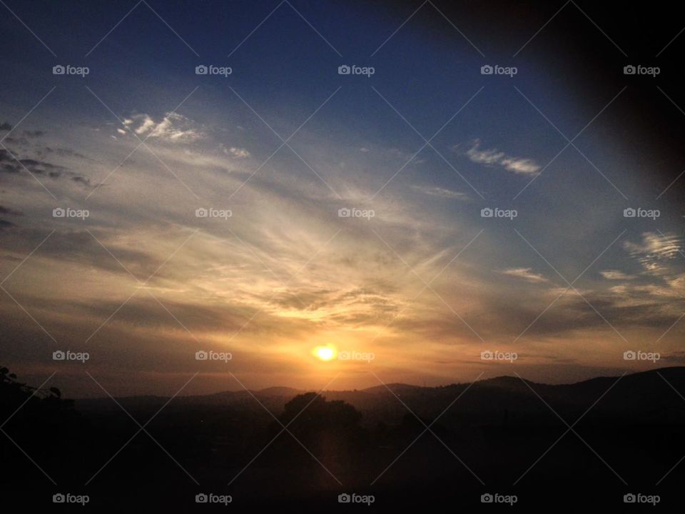 Sunset, Sun, Dawn, Dusk, Landscape