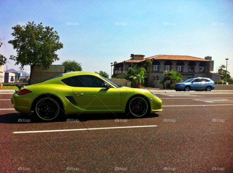 Awesome Porsche Near Scottsdale Airpark in Scottsdale Arizona