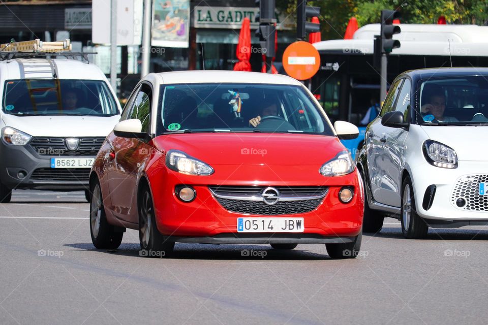 Car at the street