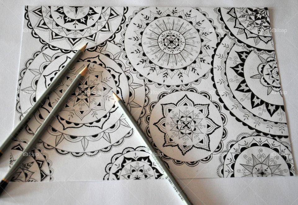 Mandalas by me 