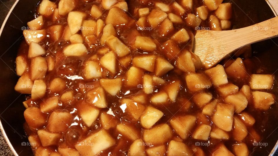 apple pie filling fall project