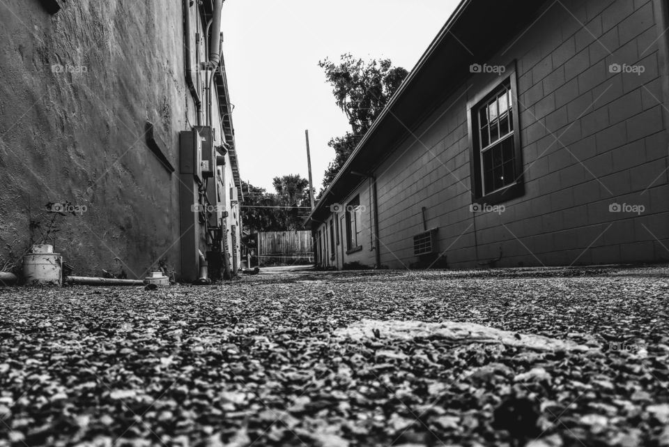 Rocky Alleyway