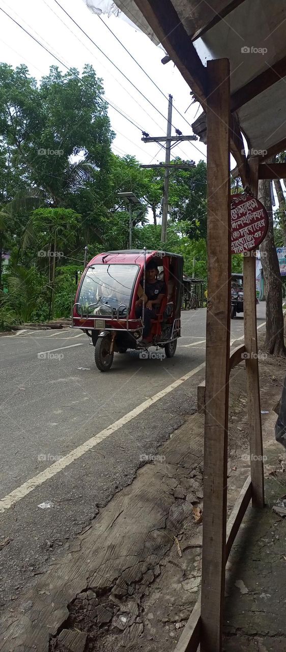 Electtic rickshaw