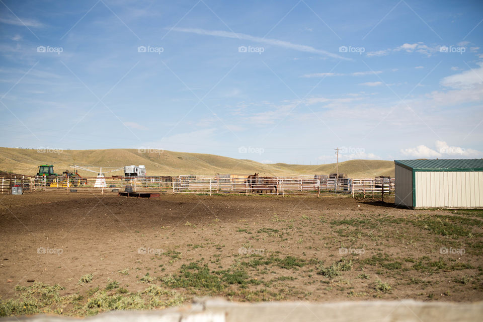 No Person, Landscape, House, Sky, Farm
