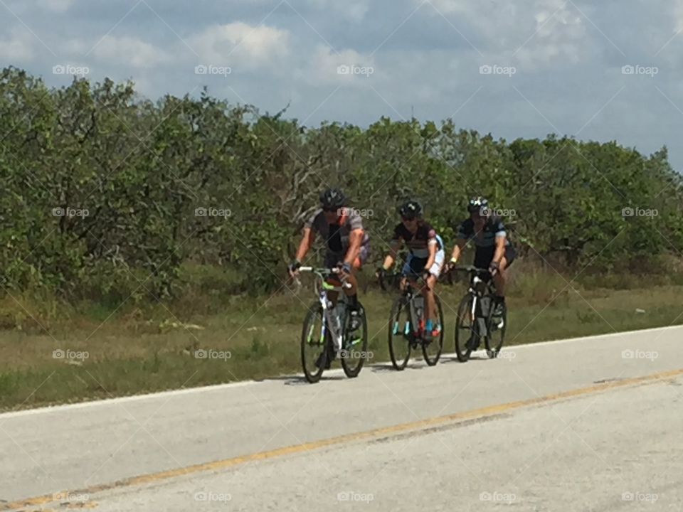 Finish line  - 170 mile ride Florida coast to coast
