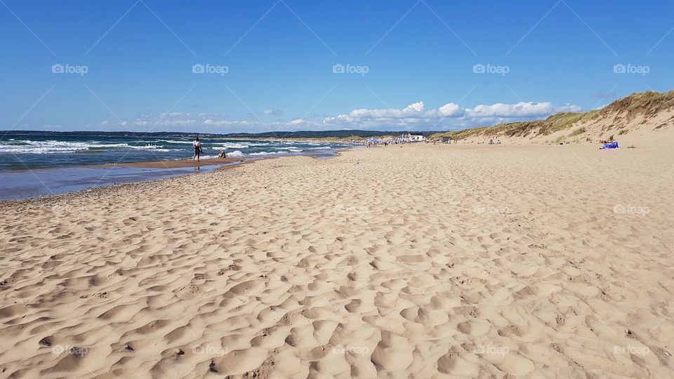 Tylösand beach Sweden  - strand sommar sol Sverige 