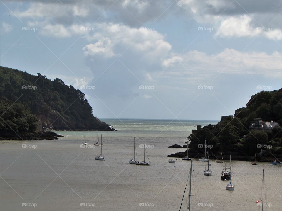 Dart estuary, Dartmouth