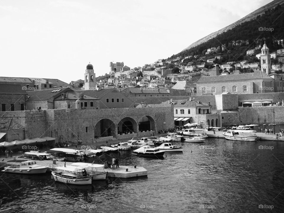 Dubrovnik Harbor, Croatia