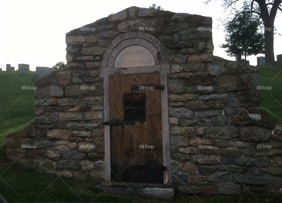 Gettysburg historic Crypt
