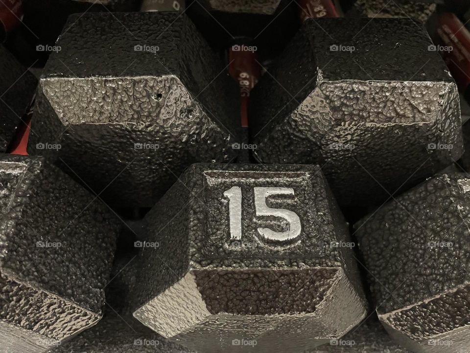 15LB, dumbbells weights…