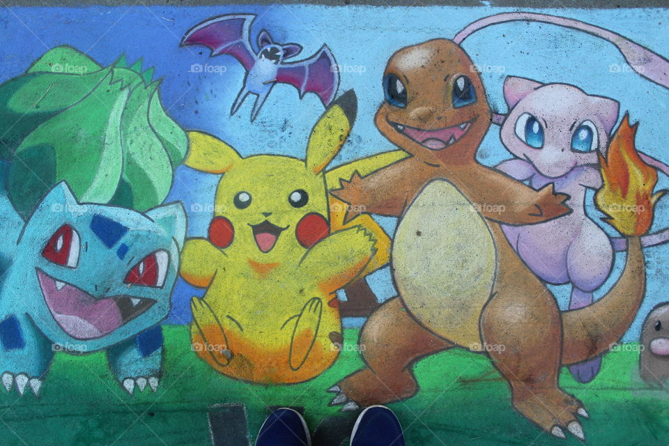 Art, Graffiti, Painting, Illustration, Wall