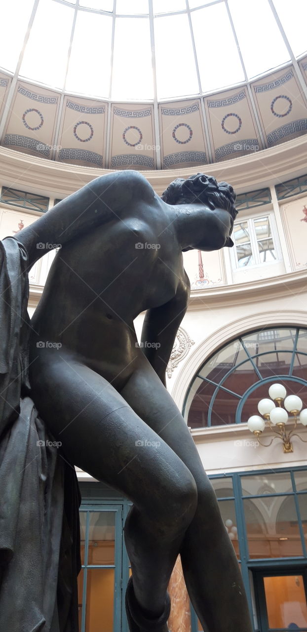 in a passage in Paris