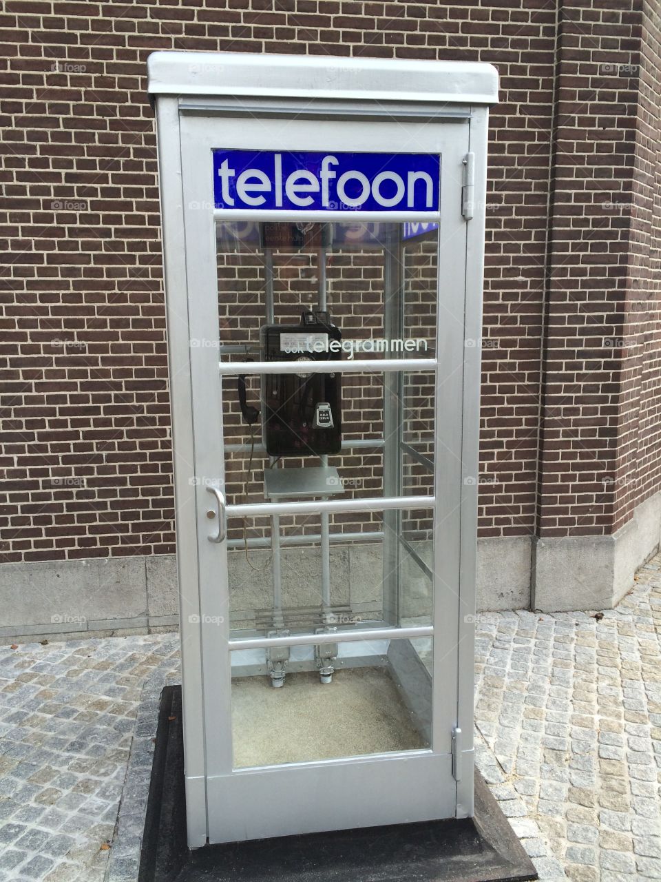 Dutch telephone booth