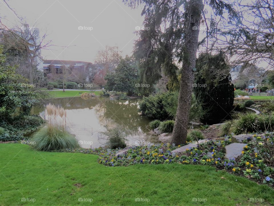 Angers beau petit parc 