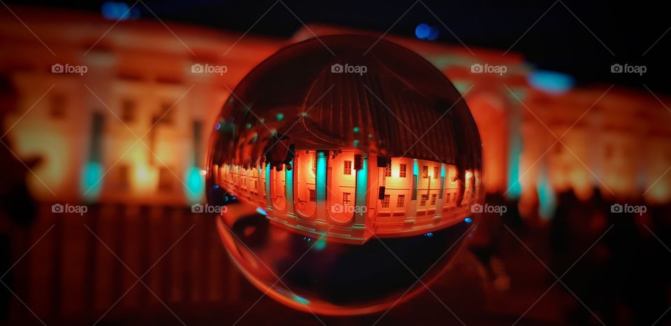 Glaskugel..Festung Ehrenbreitstein Koblenz