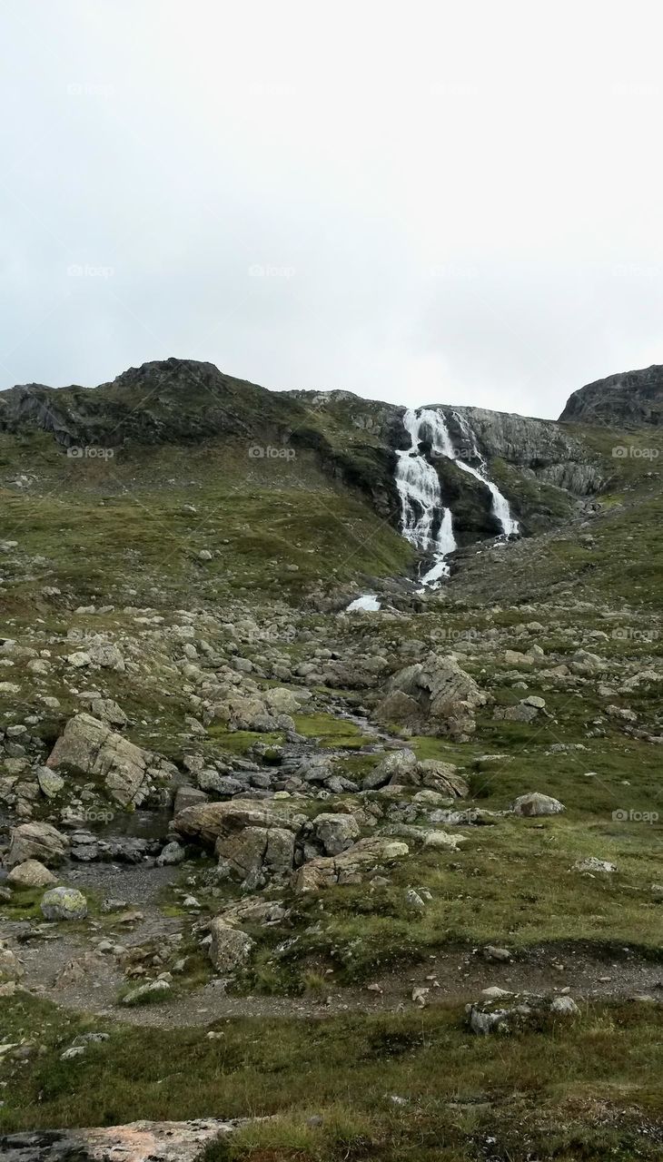 The rough nature in Norway