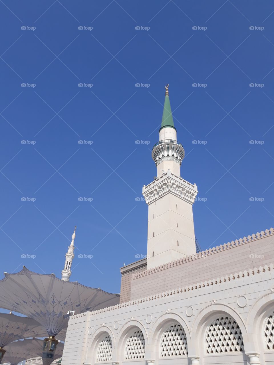 part of masjide nabawi madina munauwara