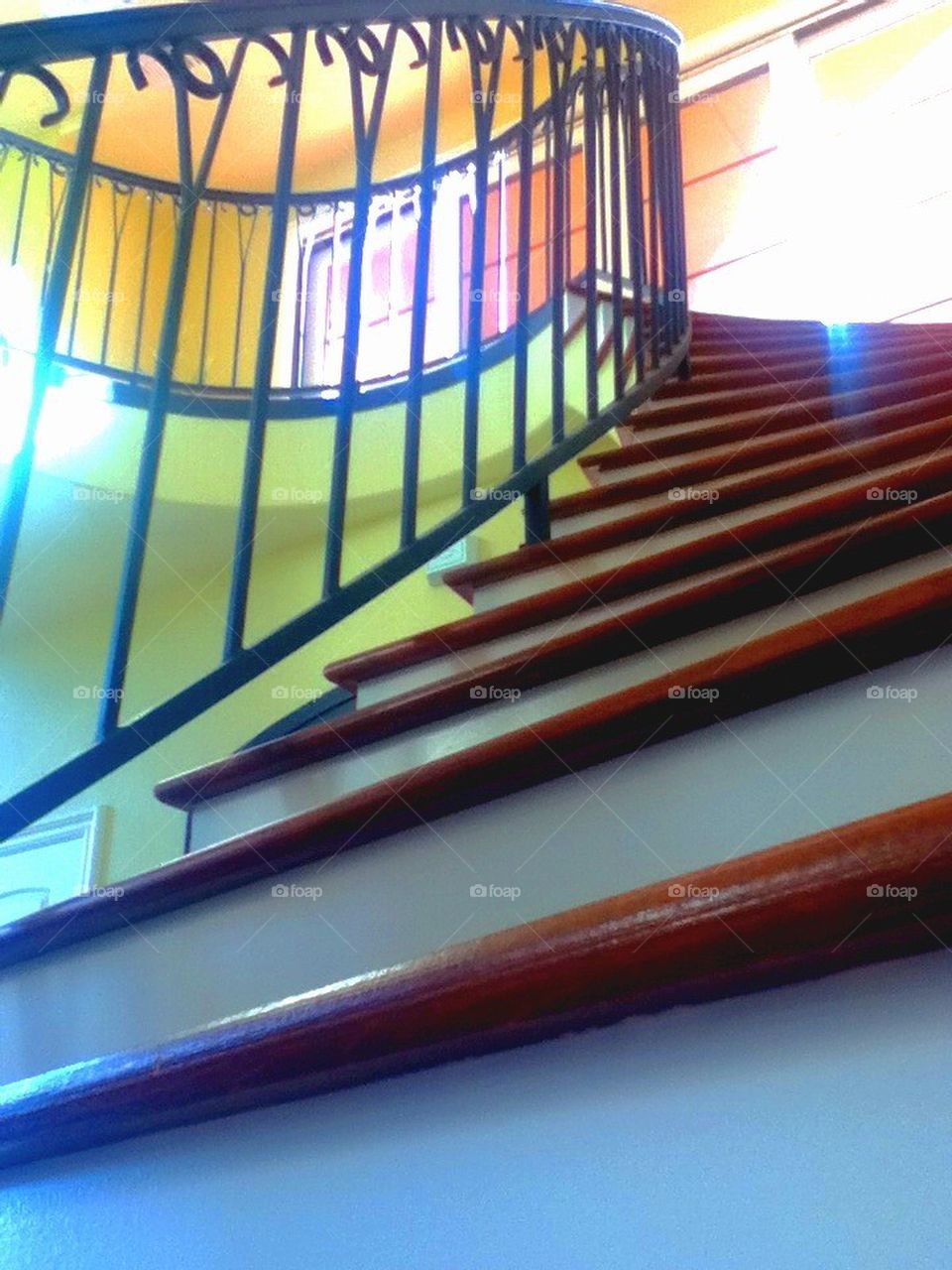 Stairs with curves