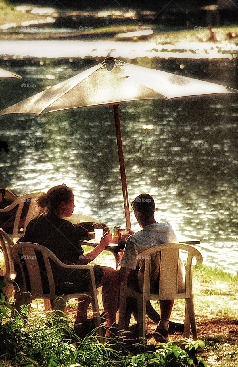 Cafe. Dordogne