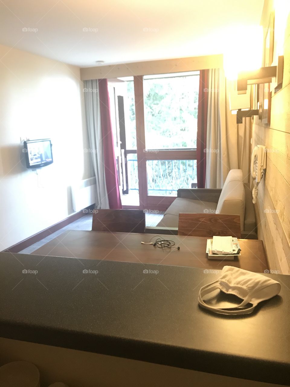 Masque anti Cov19 in ski holiday