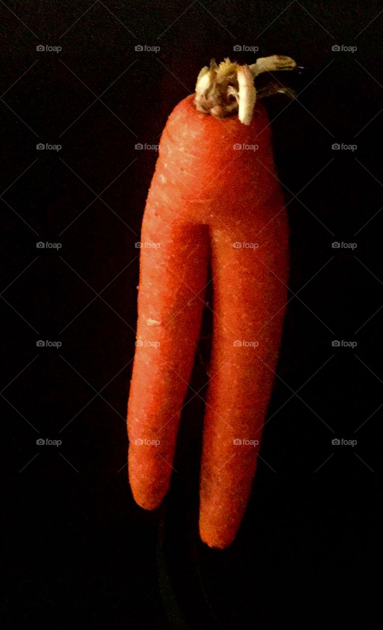 Carrot pants not carrot top.