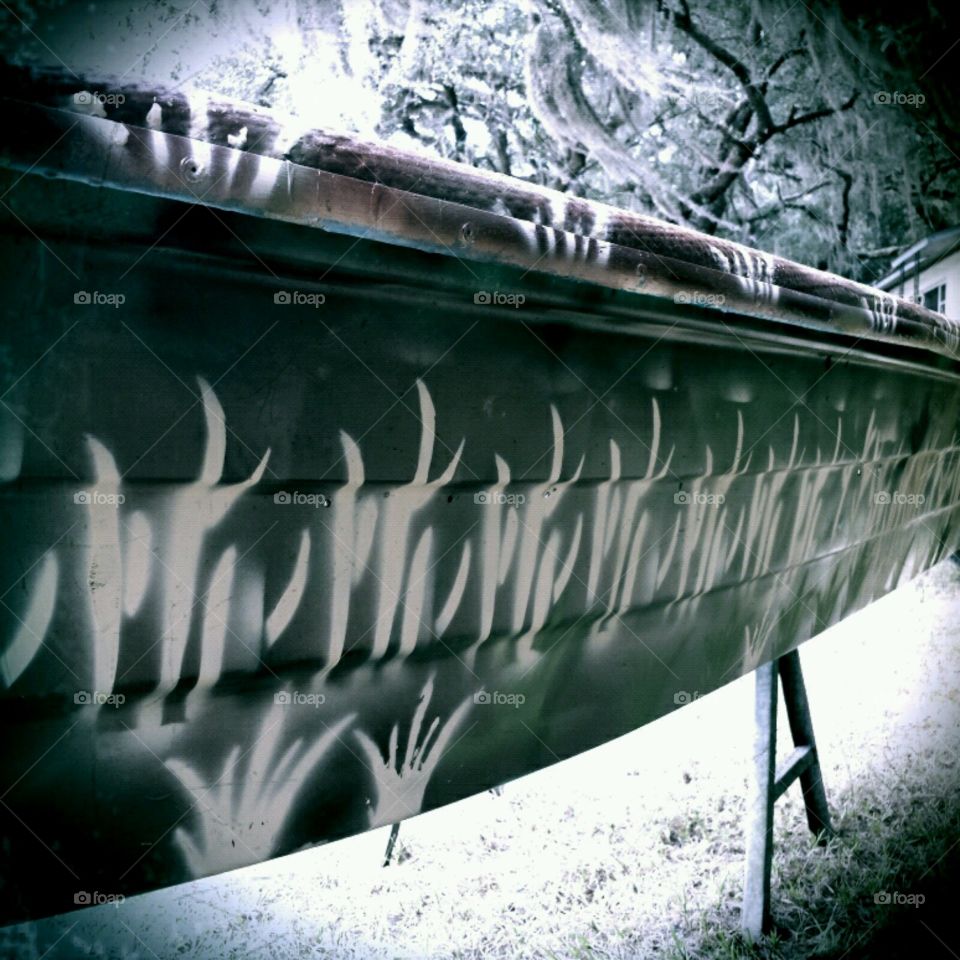 boy's boat. new paint and design