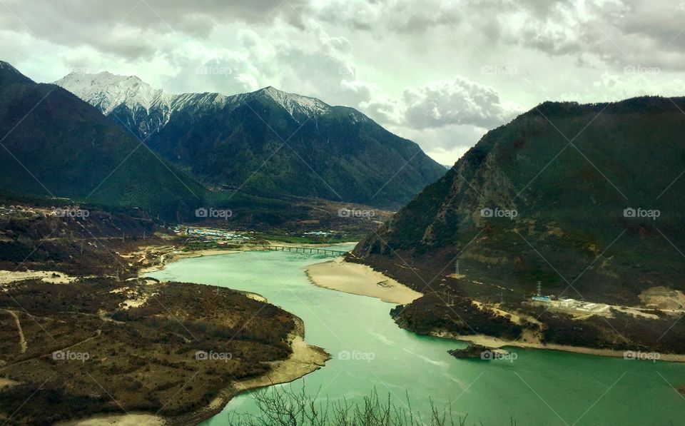 landscape in Tebet，China