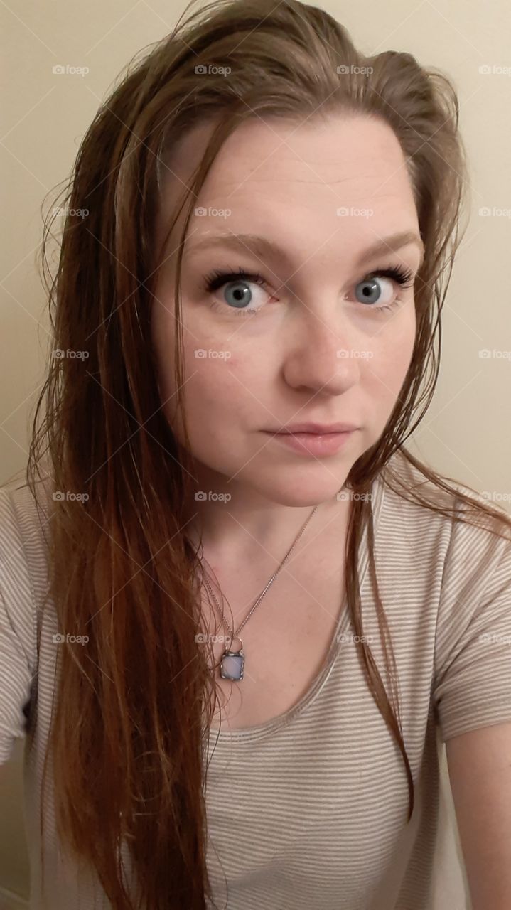 Selfie with Blue Eyes