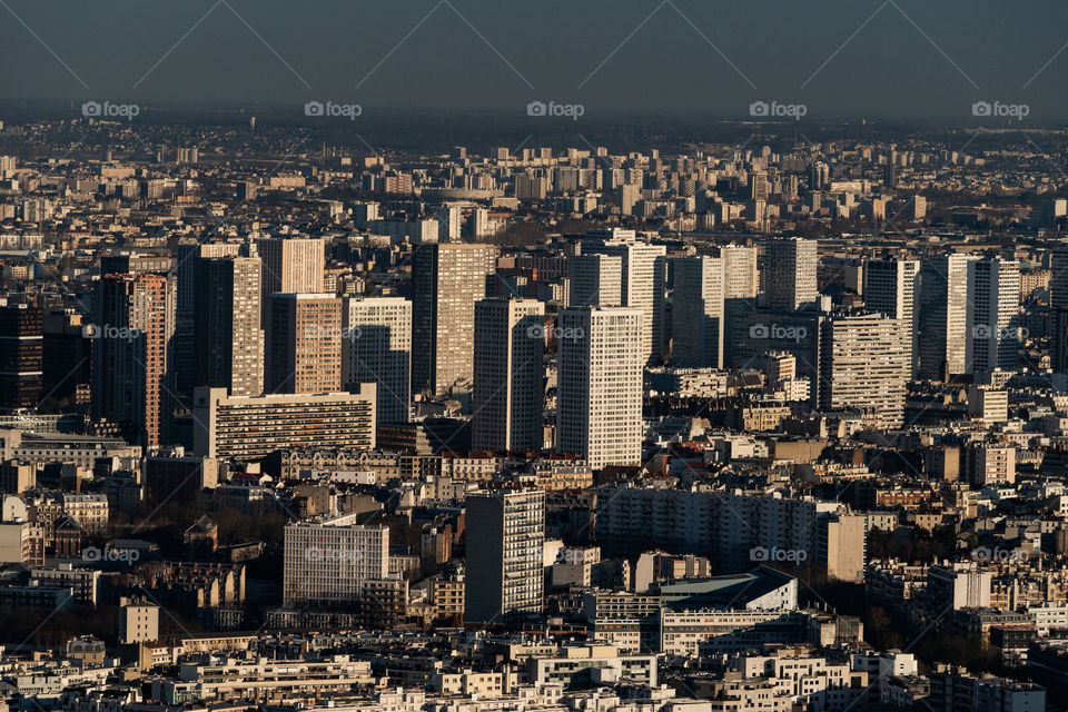 Paris, view from montparnasse