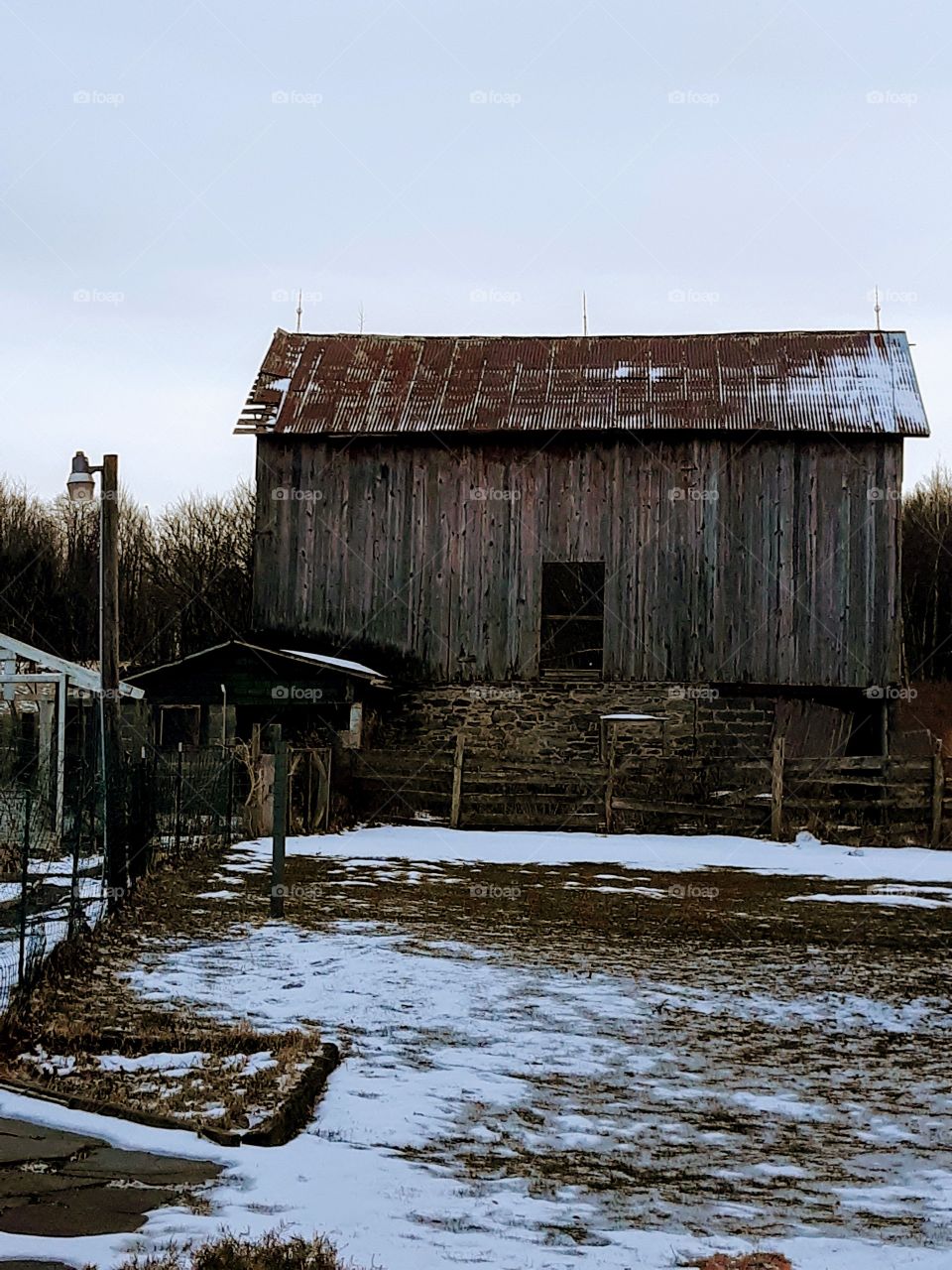 Vintage Pennsylvania Bank Barn