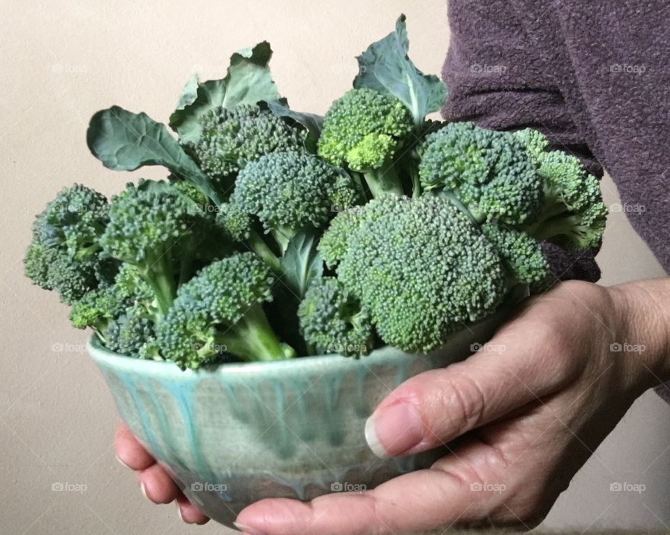Bowl of broccoli 