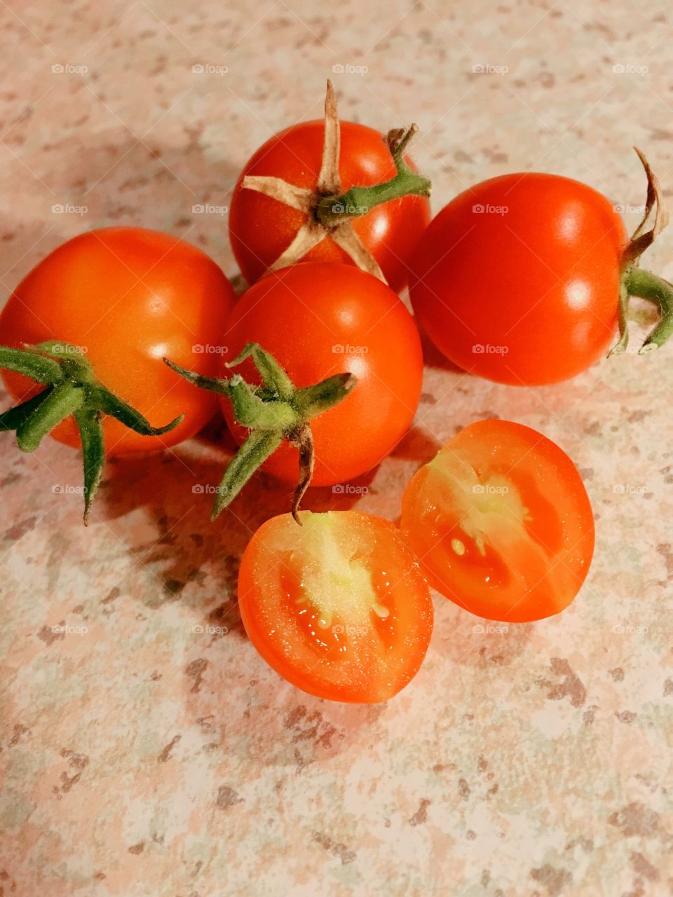 Cherry tomatoes, organic unmmm delicious 