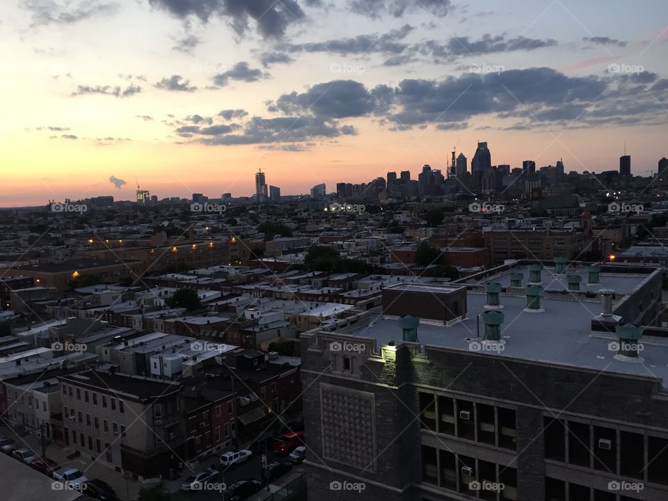 Bright lights city nights