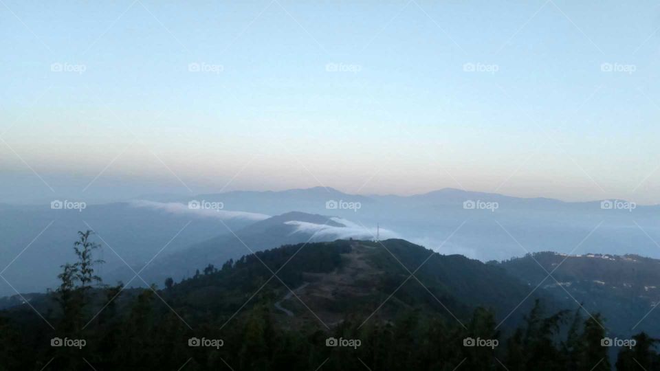 Before Sunrise  from Tiger Hill,Darjeeling