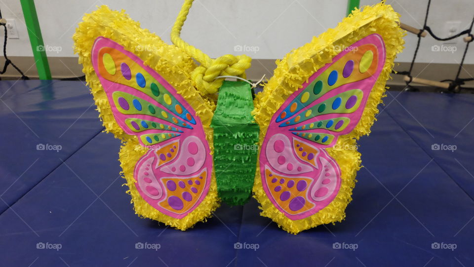 Happy Birthday butterfly pinata